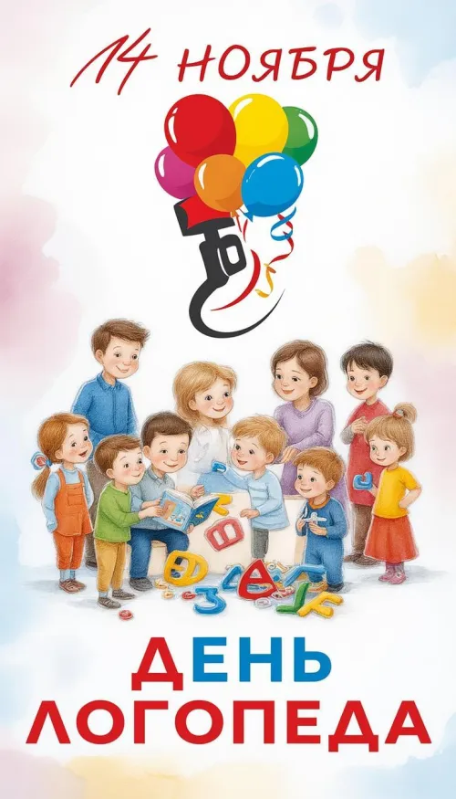 Открытки с Международным днем логопеда (40 картинок). Красивые открытки на Международный день логопеда