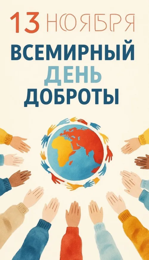 Открытки на Всемирный день доброты (35 картинок). Красивые позитивные картинки со Всемирным днем доброты